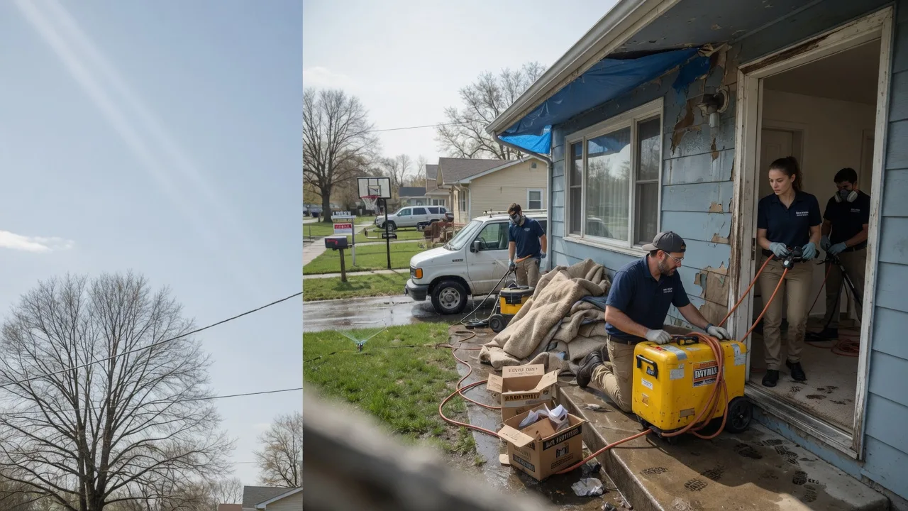 Basement Flood Cleanup in Lysite, WY near me